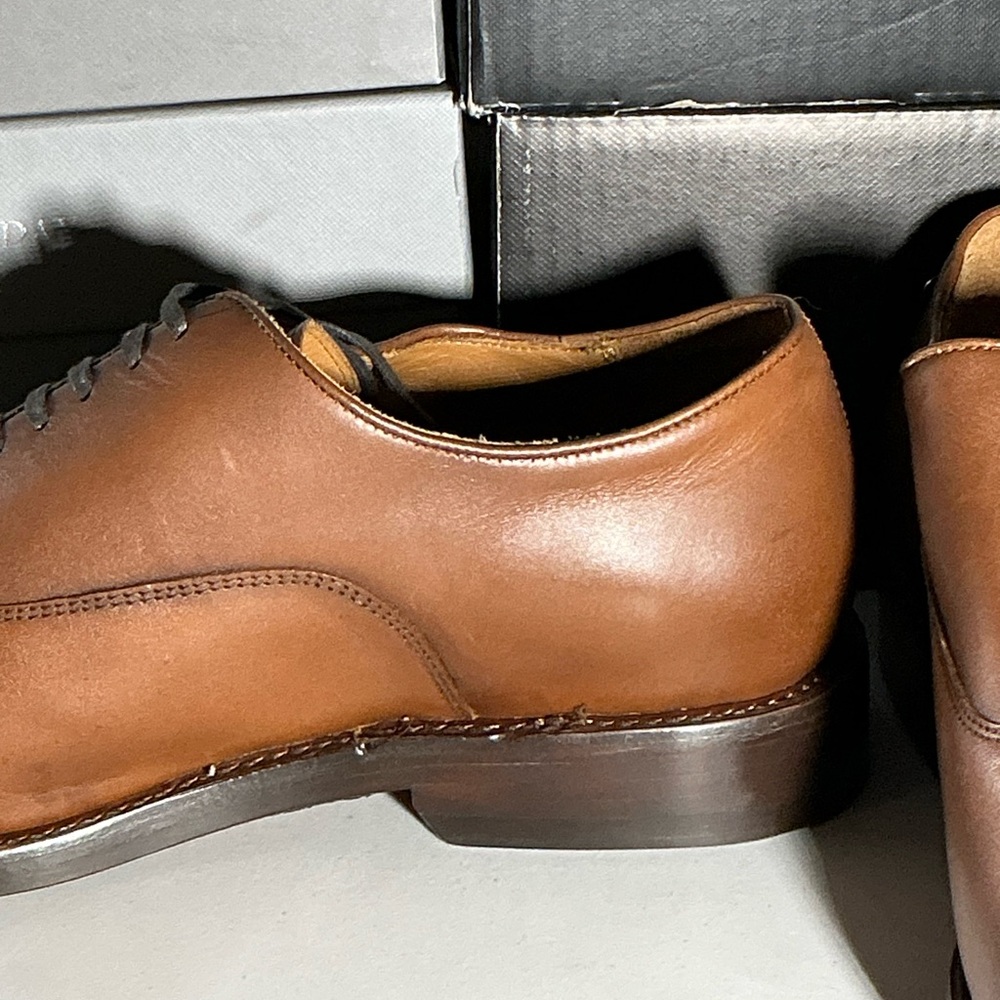 SALE 🎉 Thursday Boot Co. Men's Brandy Colored Executive Shoes, Size 11.5 - Picture 11 of 16
